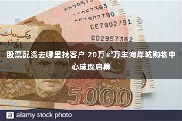 股票配资去哪里找客户 20万㎡万丰海岸城购物中心璀璨启幕