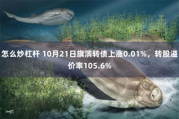 怎么炒杠杆 10月21日旗滨转债上涨0.01%，转股溢价率105.6%